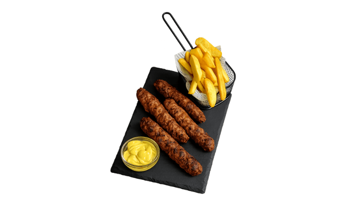 4 Mici cu Cartofi Prăjiți