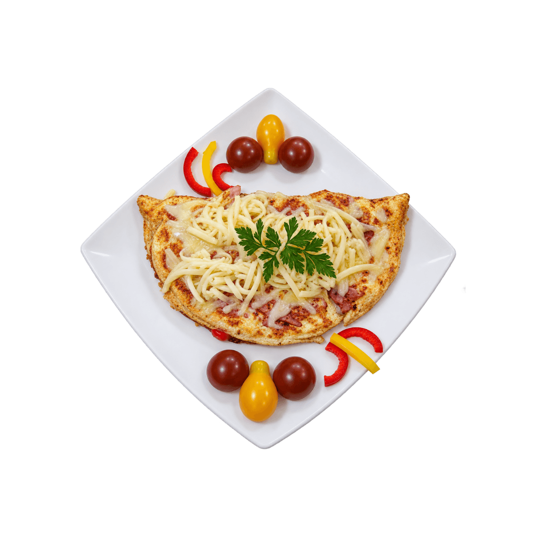 Omletă cu Kaizer și Cașcaval